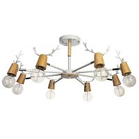 10024/8 White Люстра на штанге LOFT IT Sven