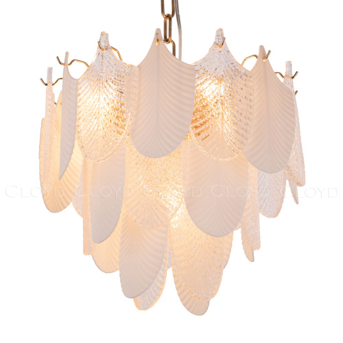 Люстра Cloyd BONGA-B C9 / Ø40 см - бел.керамика - золото (арт.10439) фото 3