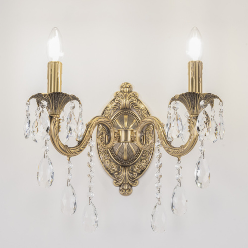 Бра с хрустальными подвесками AL7901B10/2/175 B FP Bohemia Ivele Crystal (Богемия Ивеле Кристалл) фото 3