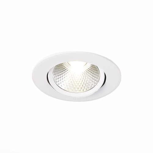 ST211.548.06.24 Св-к встр. Белый LED 1*6W 4000K 480Lm Ra80 24° IP20 D86xH50 220-240V Встраиваемые светильники фото 10