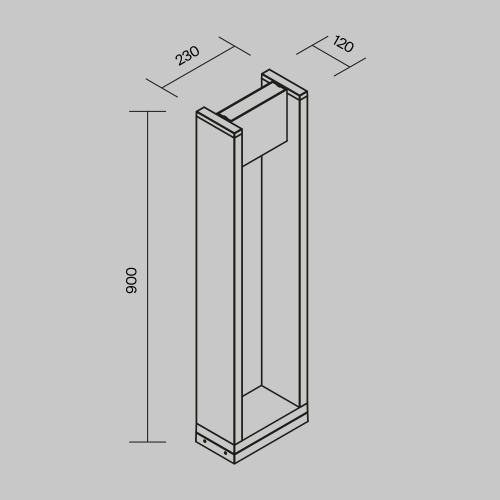 Ландшафтный светильник Outdoor O465FL-L16GF3K фото 4