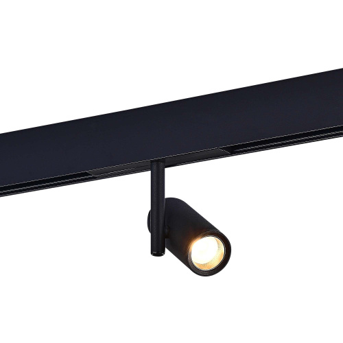ST808.436.08 Магнитный трековый светильник Черный LED 1*8W 3000K 500Lm Ra>90 36° IP20 D42xH135 48VV SKYLINE 48 фото 4