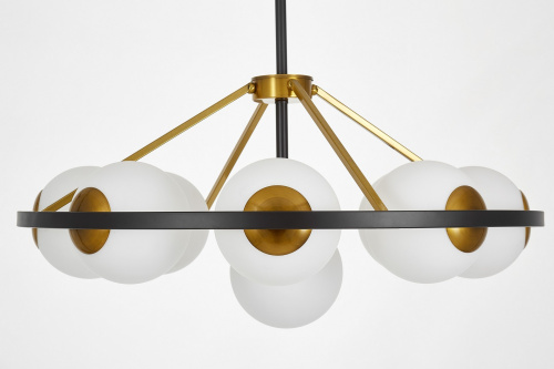 Подвесной светильник Lumina Deco Donzano LDP 8034-9 BK+WT фото 2 Подвесной светильник Lumina Deco Donzano LDP 8034-9 BK+WT фото 2