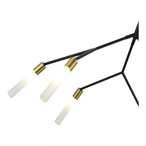 SLE1129-403-06 Светильник подвесной Черный, латунь/Белый G9 6*5W KAITO фото 3