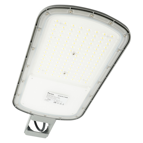 Светодиодный уличный консольный светильник Feron SP3070 100W 4000K AC90-300V, серый фото 5 Светодиодный уличный консольный светильник Feron SP3070 100W 4000K AC90-300V, серый фото 5
