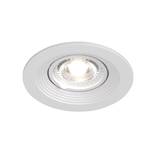 DK3029-WH Встраиваемый светильник, IP 20, 10 Вт, GU5.3, LED, белый, пластик фото 6