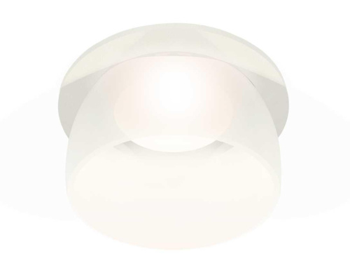 Комплект встраиваемого светильника Ambrella light Techno Spot XC7621047 SWH/FR белый песок/белый матовый (C7621, N7177)