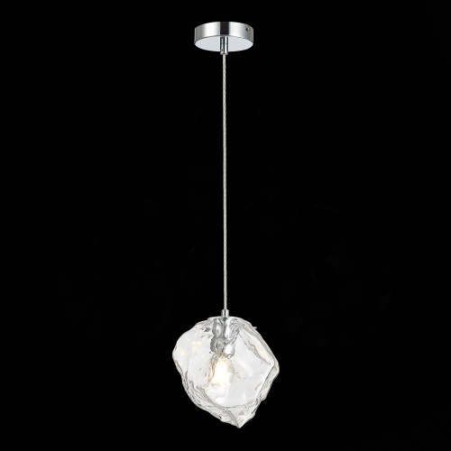SL1175.103.01 Светильник подвесной ST-Luce Хром/Прозрачный E14 1*40W PORTICI