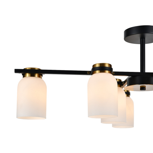 Светильник на штанге Escada 1151/8P E14*40W Black/Brass фото 3