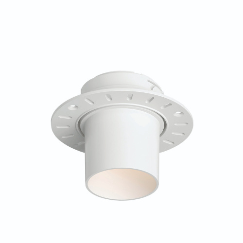 DK3057-WH Встраиваемый светильник под шпатлевку, IP20, до 15 Вт, LED, GU5,3, белый, пластик фото 4