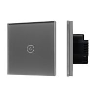 Выключатель сенсорный SWT-OMALI-S01-ZB-GR (250V, 10A, Zigbee) Arlight 050036