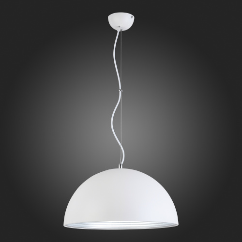 SL279.503.01 Светильник подвесной ST-Luce Белый/Белый, Серебристый E27 1*60W TAPPO фото 3