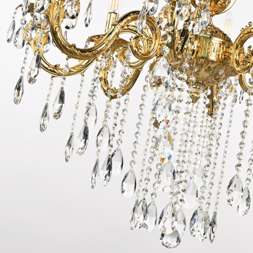 Люстра с хрустальными подвесками AL79101/8/250 B G Bohemia Ivele Crystal (Богемия Ивеле Кристалл) фото 8