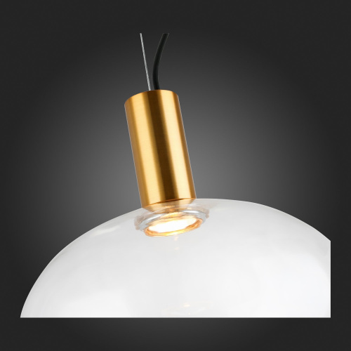 SL1582.303.01 Светильник подвесной ST-Luce Бронзовый/Прозрачный LED 1*7W 2700K ALLENORE фото 3