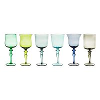 Набор бокалов Diseguale Blue/Green set of 6