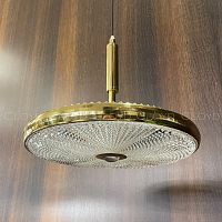 Подвесной светильник Cloyd DISCA P1 / Ø42 см - золото (арт.11252)