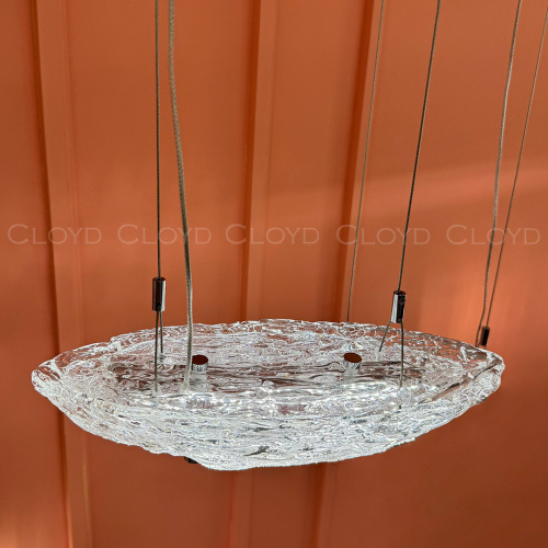 Подвесной светильник Cloyd GREES P1 / шир. 30 см - up - хром (арт.11567) фото 2