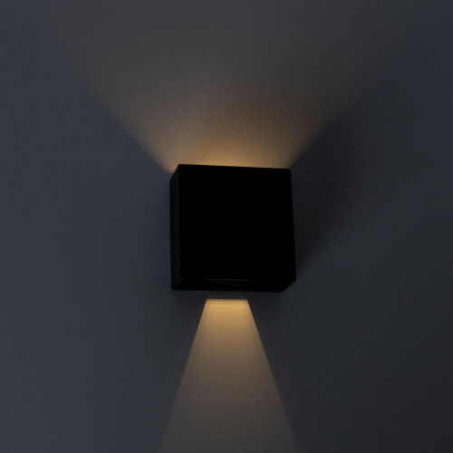Уличный настенный светодиодный светильник Arte Lamp Algol A1445AL-1BK фото 5