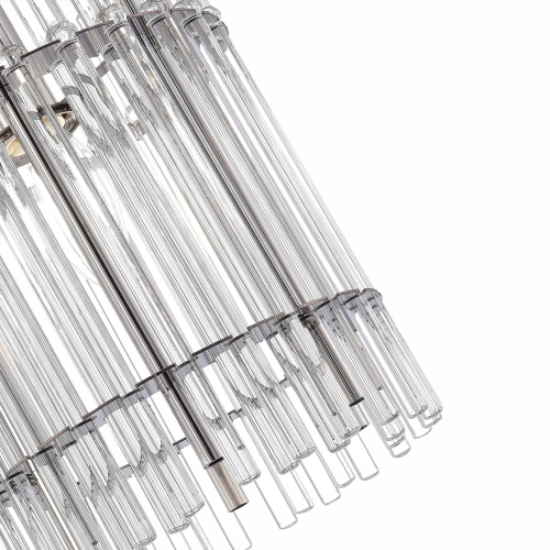 SL1656.103.01 Люстра подвесная ST-Luce Никель/Прозрачный E14 1*40W EPICA фото 2