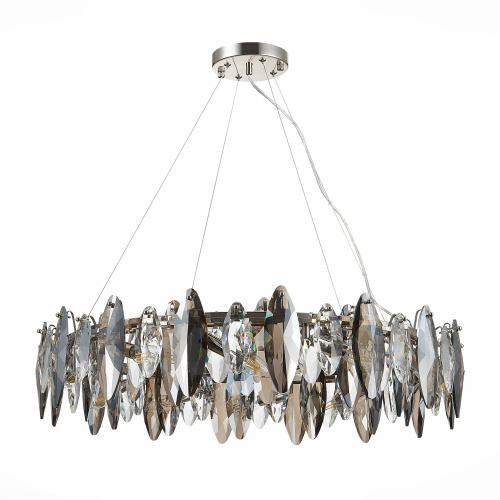 SL1227.103.12 Люстра подвесная ST-Luce Никель/Прозрачный E14 12*40W ANCONA фото 5