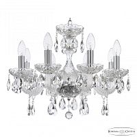 Люстра хрустальная 117/8/165 Ni Bohemia Ivele Crystal (Богемия Ивеле Кристалл)
