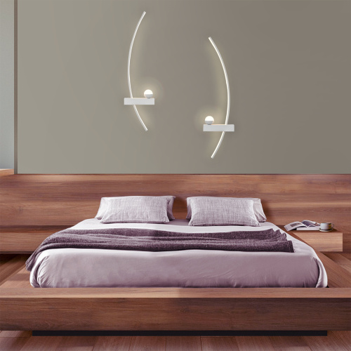 Настенный светильник Escada 10220/2 LED*15W White R фото 5