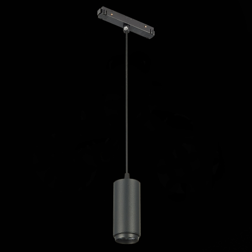 ST357.433.06 Магнитный трековый светильник подвесной ZOOM Черный LED 1*6W 3000K 667Lm Ra>80 10-60° I SKYLINE 48 фото 4