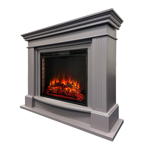 Электрокамин RealFlame Ontario 26/33 BG мокко c очагом Epsilon 26 S IR фото 2