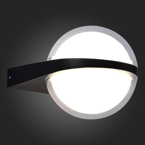 SL9510.401.01 Светильник уличный настенный ST-Luce Черный/Белый LED 2*6W 4000K CELESTE фото 5