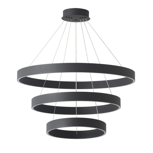 Люстра Crystal Lux TRON SP158W LED BLACK фото 4