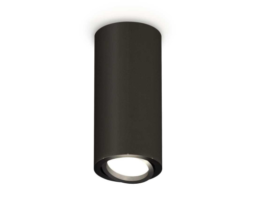 Комплект накладного светильника Ambrella light Techno Spot XS7443002 SBK/PBK черный песок/черный полированный (C7443, N7002)