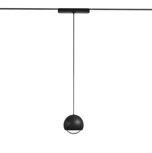 DK5346-BK Светильник для трека Air, серия Hang 4000 со светодиодом, ?80*76мм, 48V DC, 5W, RA?95, 120°, 4000K, IP20, черный, алюминий фото 4