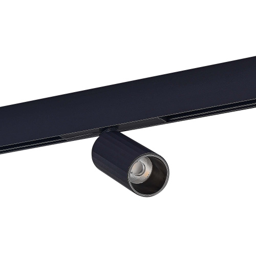 ST807.446.12 Магнитный трековый светильник Черный LED 1*12W 4000K 700Lm Ra>90 IP20 D50xH173 48VV SKYLINE 48 фото 3