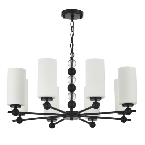 SL2003.403.08 Светильник подвесной ST-Luce черный/белый E27 8*40W AURORA фото 4