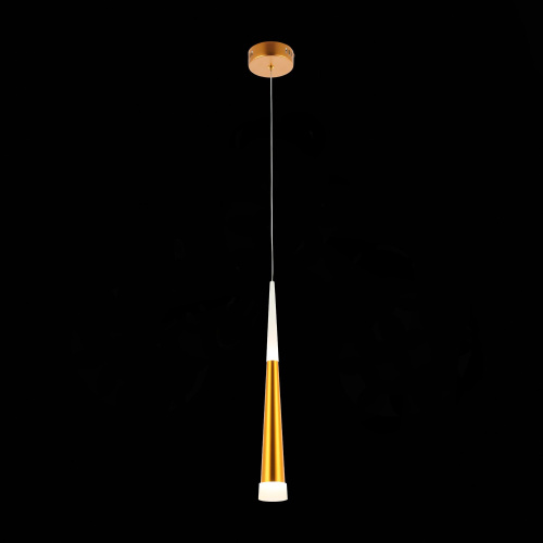 SLE200103-01 Светильник подвесной Золотистый/Золотистый, Белый LED 1*7W 3000K ORPELO