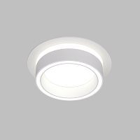 DK2100-WH Встраиваемый светильник NIKO, IP 20, до 15 Вт, GX53, LED, белый, акрил, алюминий