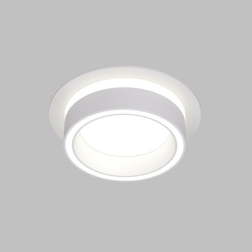 DK2100-WH Встраиваемый светильник NIKO, IP 20, до 15 Вт, GX53, LED, белый, акрил, алюминий