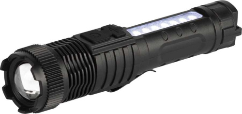 Светодиодный фонарь ЭРА UA-401 универсальный аккумуляторный 3 Вт LED + 3 Вт COB оптический Zoom 3 режима магнит type C Б0069803 фото 3