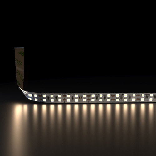 Двухрядная светодиодная лента 240 LED 18 Вт IP20 4200К дневной белый, 5м 2835 24V 240Led 18W IP20 фото 2