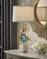 Настольная лампа с агатом "Эдеса"