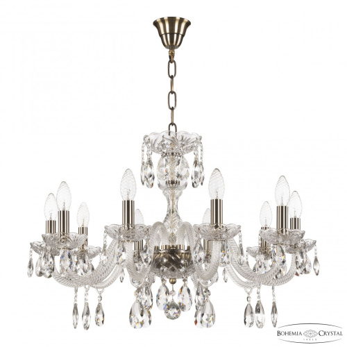 Люстра хрустальная 117/10/240 Pa Bohemia Ivele Crystal (Богемия Ивеле Кристалл)