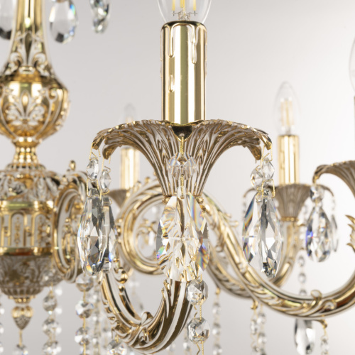 Люстра с хрустальными подвесками AL79101/8/250 B GW Bohemia Ivele Crystal (Богемия Ивеле Кристалл) фото 5