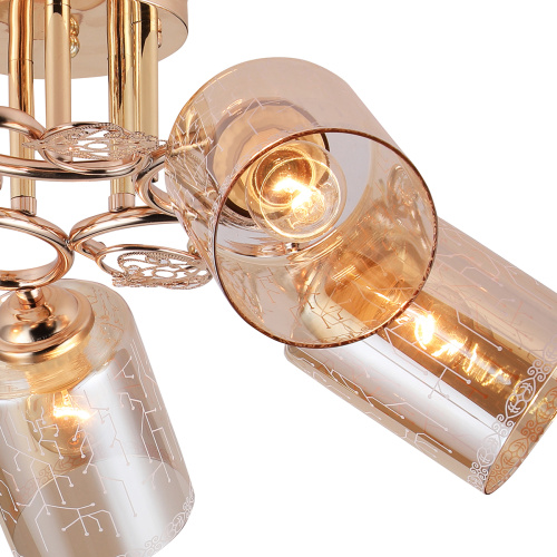 Потолочный светильник Escada 1118/5PL E27*40W Gold фото 3 Потолочный светильник Escada 1118/5PL E27*40W Gold фото 3