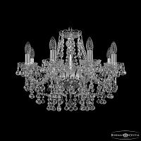 Люстра хрустальная 1409/8/195 Ni Bohemia Ivele Crystal (Богемия Ивеле Кристалл)