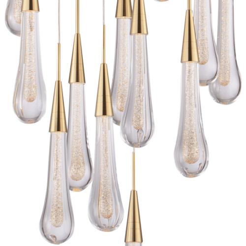 Подвесной светильник Pour 5A br.brass фото 2