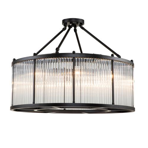 Люстра KR0802P-8 black Люстра KR0802P-8 black