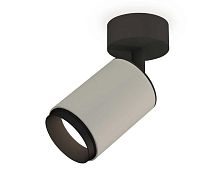 Комплект накладного светильника Ambrella light Techno Spot XM6314021 SGR/SBK/PBK серый песок/черный песок/черный полированный (A2210, C6314, N6121)
