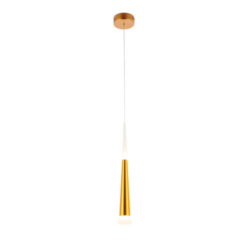 SLE200103-01 Светильник подвесной Золотистый/Золотистый, Белый LED 1*7W 3000K ORPELO фото 8