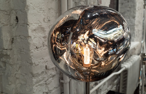 Торшер Melt  silver фото 2