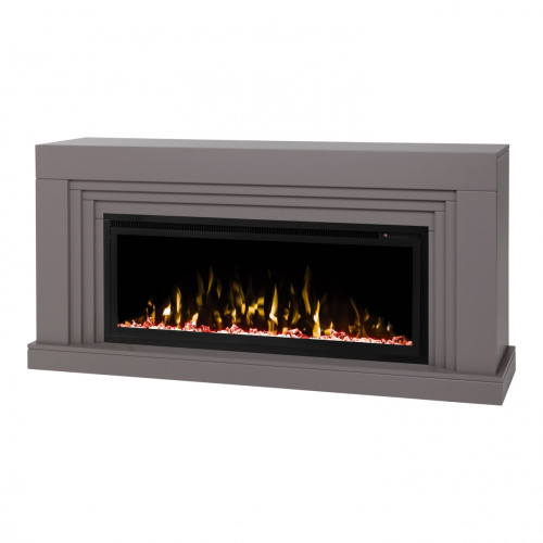 Каминокомплект STANLEY/НЕО Мокко с очагом Электроочаг SAPHIR/САПФИР 42